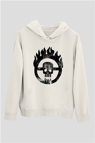 Mad Max Beyaz Unisex Hoodie