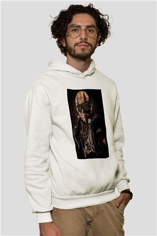 Mad Max Beyaz Unisex Hoodie