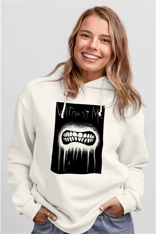 Mad Max Beyaz Unisex Hoodie