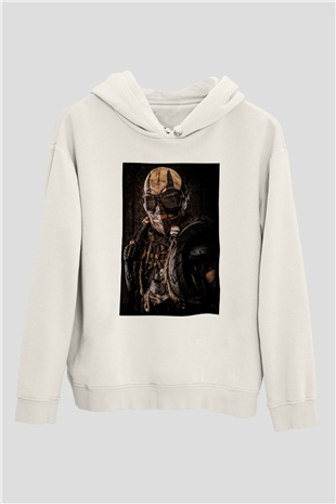 Mad Max Beyaz Unisex Hoodie