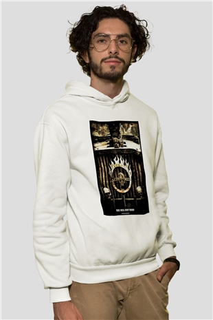 Mad Max Beyaz Unisex Hoodie