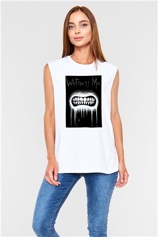 Mad Max Beyaz Unisex Kolsuz Tişört