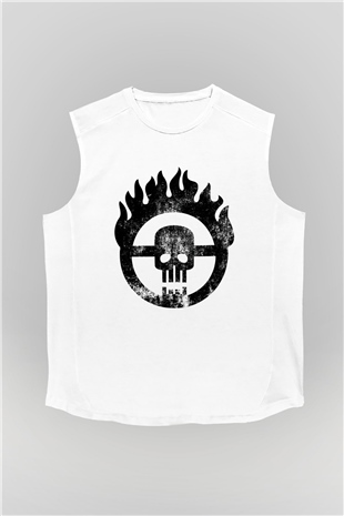 Mad Max Beyaz Unisex Kolsuz Tişört