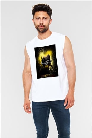 Mad Max Beyaz Unisex Kolsuz Tişört