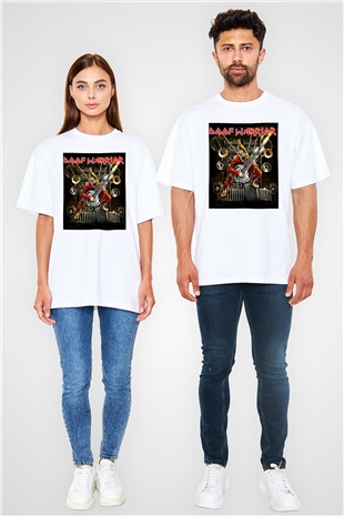 Mad Max Beyaz Unisex Oversize Tişört T-Shirt