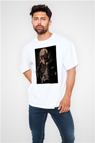 Mad Max Beyaz Unisex Oversize Tişört T-Shirt
