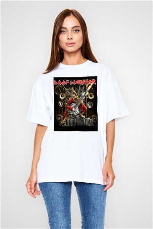 Mad Max Beyaz Unisex Oversize Tişört T-Shirt