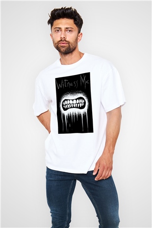 Mad Max Beyaz Unisex Oversize Tişört T-Shirt