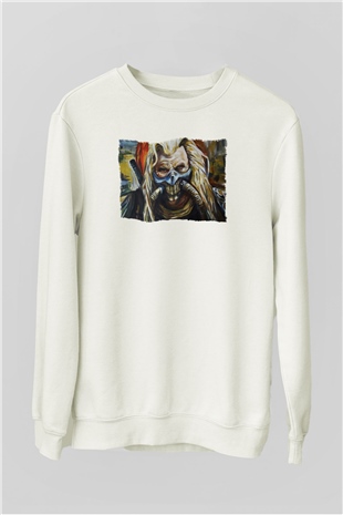 Mad Max Beyaz Unisex Sweatshirt
