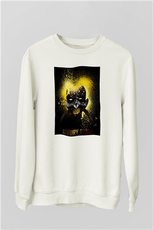 Mad Max Beyaz Unisex Sweatshirt