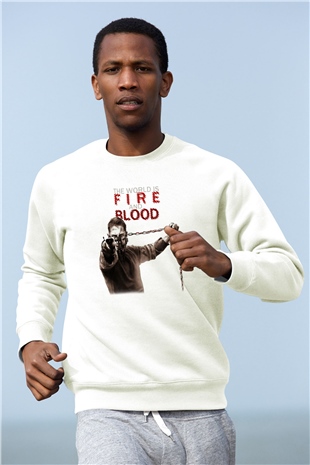 Mad Max Beyaz Unisex Sweatshirt