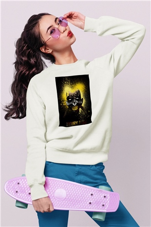 Mad Max Beyaz Unisex Sweatshirt