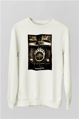 Mad Max Beyaz Unisex Sweatshirt