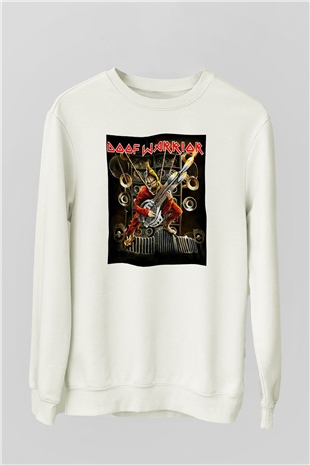 Mad Max Beyaz Unisex Sweatshirt