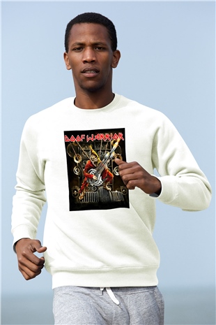Mad Max Beyaz Unisex Sweatshirt
