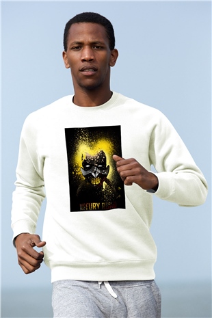 Mad Max Beyaz Unisex Sweatshirt