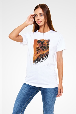 Mad Max Beyaz Unisex Tişört T-Shirt