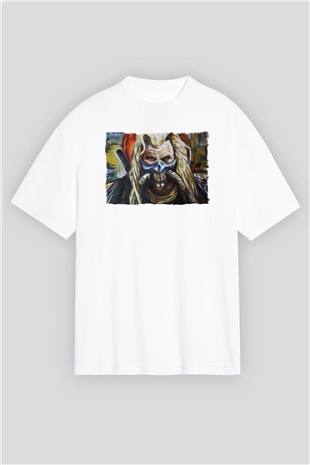 Mad Max Beyaz Oversize Tişört Oversize T-shirt