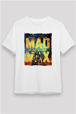 Mad Max Beyaz Unisex Tişört T-Shirt