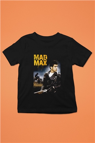 Mad Max Siyah Unisex Çocuk Tişört