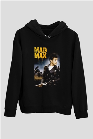 Mad Max Siyah Unisex Hoodie