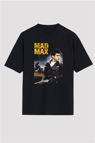Mad Max Siyah Oversize Tişört Oversize T-shirt