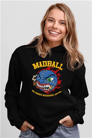Madball Siyah Unisex Hoodie
