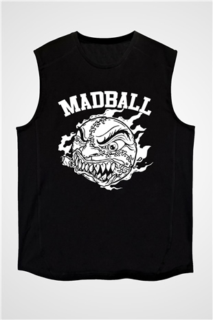 Madball Siyah Unisex Kolsuz Tişört