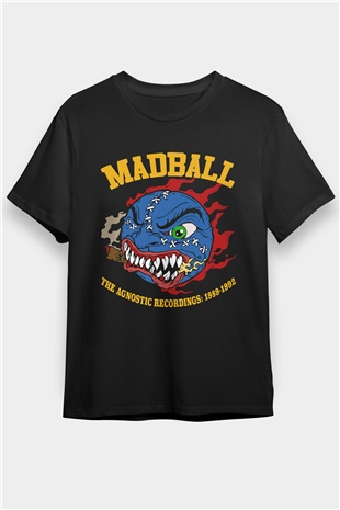 Madball Siyah Unisex Tişört T-Shirt - TişörtFabrikası