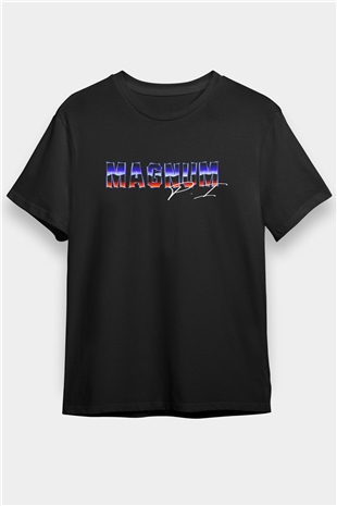 Magnum P.I. Siyah Unisex Tişört T-Shirt