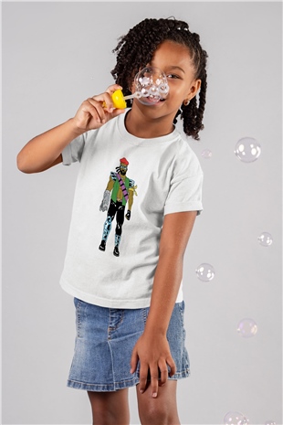 Major Lazer Beyaz Unisex Çocuk Tişört