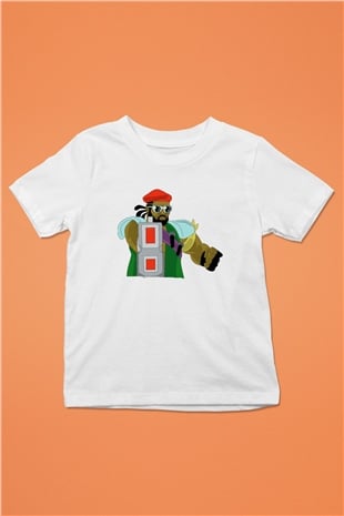 Major Lazer Beyaz Unisex Çocuk Tişört