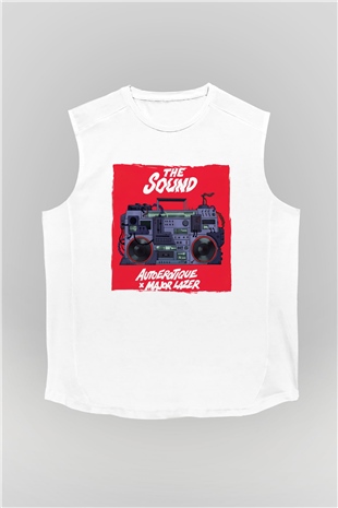 Major Lazer Beyaz Unisex Kolsuz Tişört