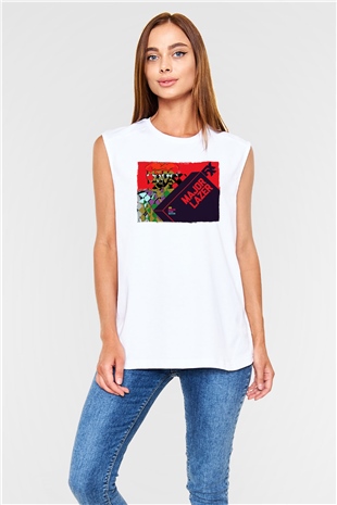 Major Lazer Beyaz Unisex Kolsuz Tişört