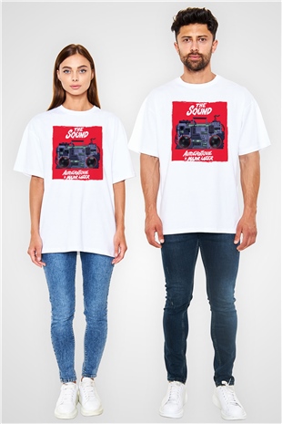 Major Lazer Beyaz Oversize Tişört Oversize T-shirt - TişörtFabrikası