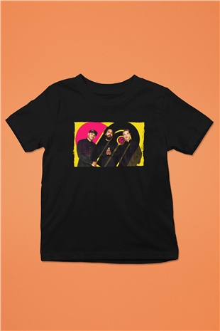 Major Lazer Siyah Unisex Çocuk Tişört
