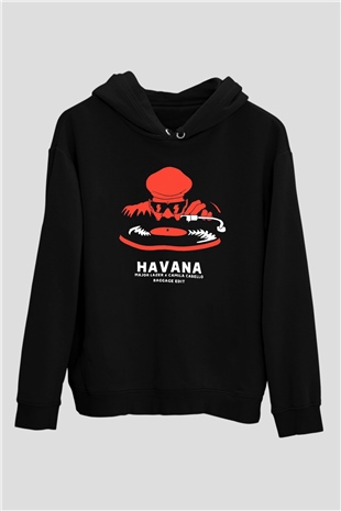 Major Lazer Siyah Unisex Kapüşonlu Sweatshirt