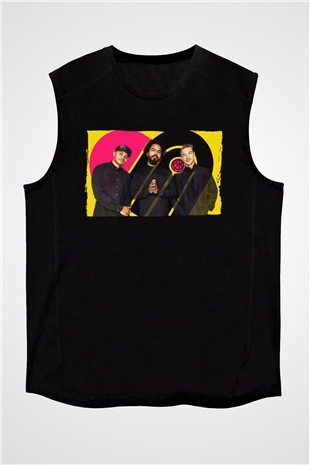 Major Lazer Siyah Unisex Kolsuz Tişört