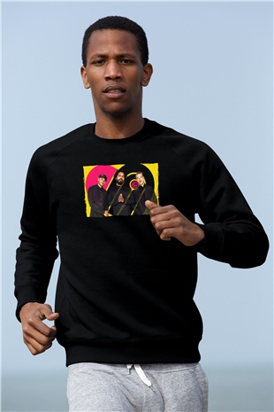 Major Lazer Siyah Unisex Sweatshirt