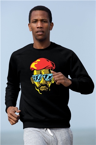 Major Lazer Siyah Unisex Sweatshirt