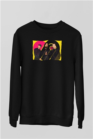Major Lazer Siyah Unisex Sweatshirt