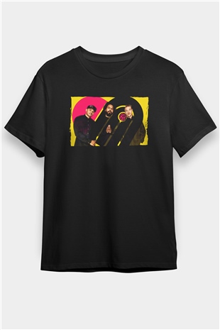Major Lazer Siyah Unisex Tişört T-Shirt - TişörtFabrikası