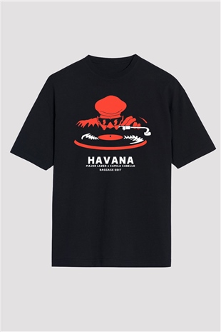 Major Lazer Siyah Oversize Tişört Oversize T-shirt - TişörtFabrikası
