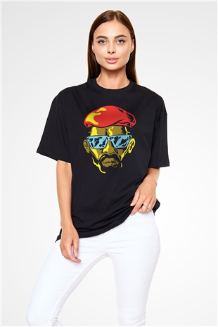 Major Lazer Siyah Oversize Tişört Oversize T-shirt - TişörtFabrikası