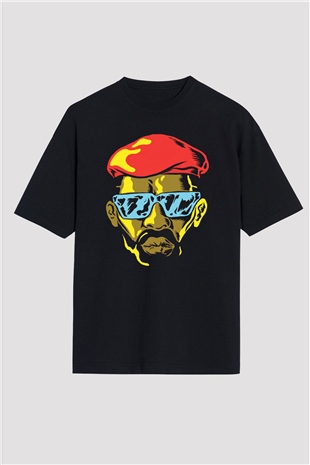 Major Lazer Siyah Oversize Tişört Oversize T-shirt - TişörtFabrikası