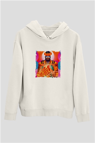 Major LazerBaskılı Beyaz Hoodie