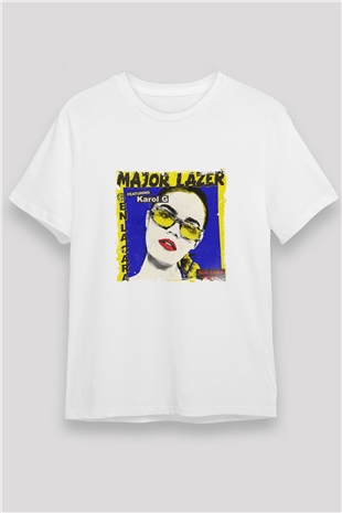 Major LazerBaskılı Beyaz Tişört