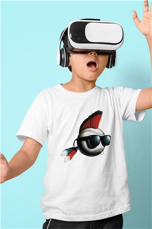 Major League Beyaz Unisex  Çocuk Tişört
