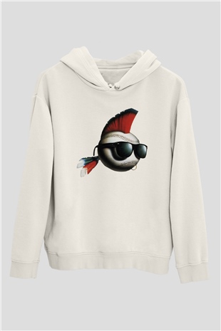 Major League Beyaz Unisex Hoodie
