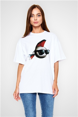 Major League Beyaz Oversize Tişört